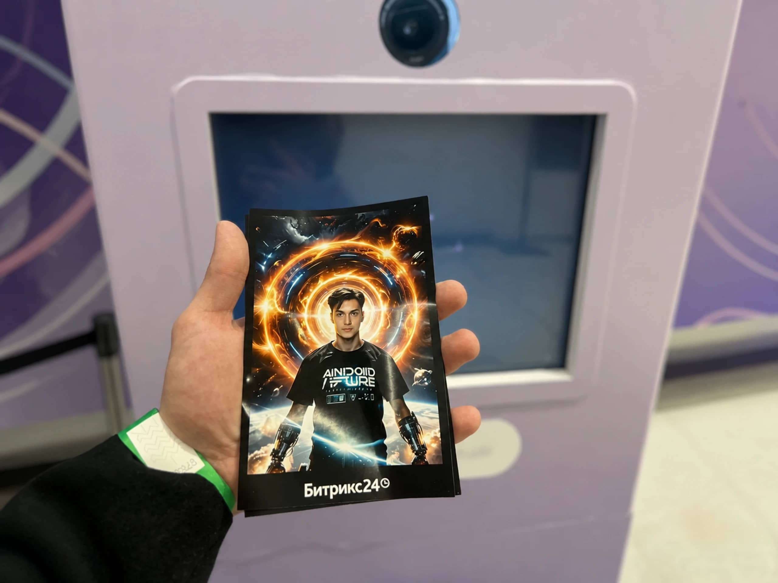 Нейрохудожник LUNOLAND — AI фотобудка с нейросетью для обработки фото гостей на мероприятии